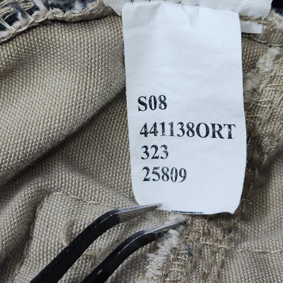 Vintage Y2K Oakley Shorts Mens 36 Tan Cargo Utility Outdoors Drawstring Khaki - Picture 10 of 16